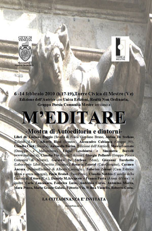 locandina Meditare 2010 - mostra